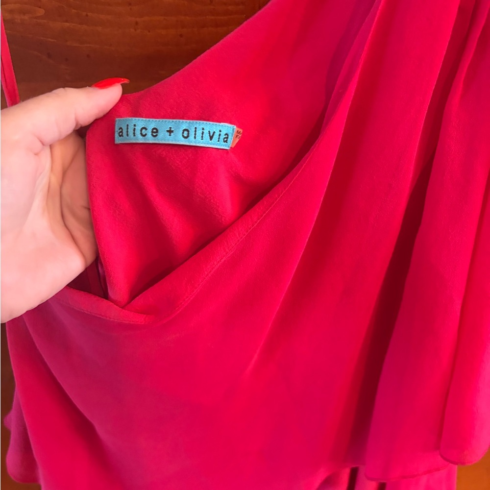 Alice + Olivia Vibrant Pink Dress